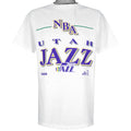 NBA (Trench) - Utah Jazz Big Spell-Out T-Shirt 1992 Large Vintage Retro Basketball