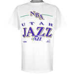 NBA (Trench) - Utah Jazz T-Shirt 1992 Large