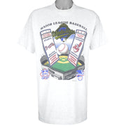 MLB - World Series, Cleveland VS Atlanta T-Shirt 1995 X-Large Vintage Retro Baseball