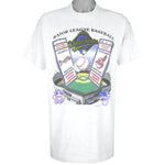 MLB - World Series, Cleveland VS Atlanta T-Shirt 1995 X-Large Vintage Retro Baseball