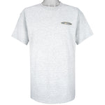 Nike - Grey Just Do It T-Shirt 1990s Large Vintage Retro