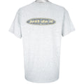 Nike - Grey Just Do It T-Shirt 1990s Large Vintage Retro