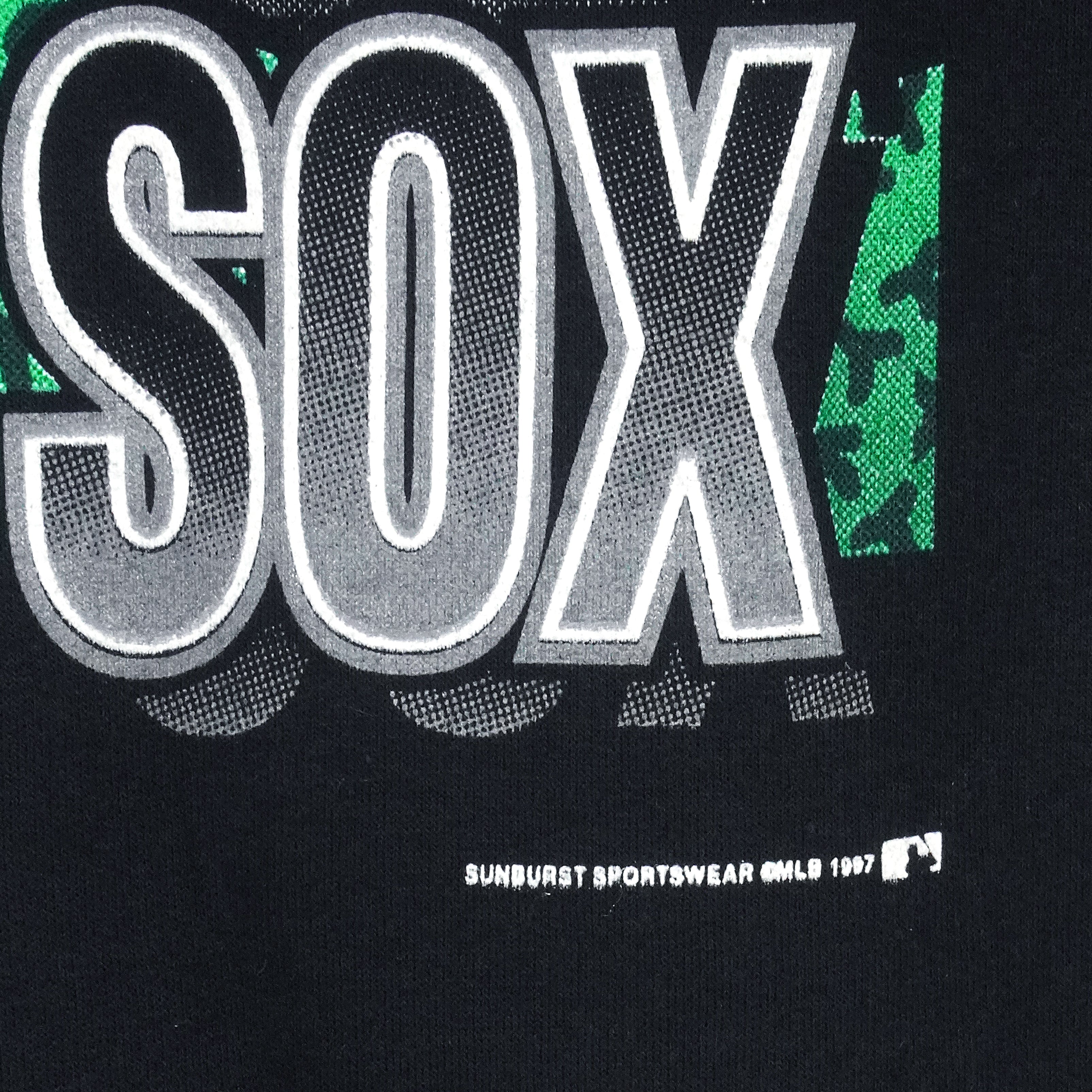 MLB - Chicago White Sox Big Logo Sweatshirt 1997 X-Large Vintage Retro Baseball