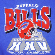 NFL - Buffalo Bills, AFC Champions Crew Neck Sweatshirt 1991 Large Vintage Retro Football