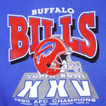 NFL - Buffalo Bills, AFC Champions Crew Neck Sweatshirt 1991 Large Vintage Retro Football