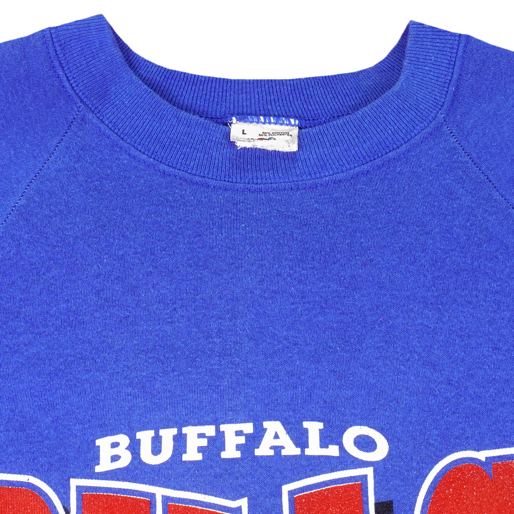 NFL - Buffalo Bills, AFC Champions Crew Neck Sweatshirt 1991 Large Vintage Retro Football