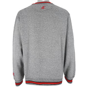 NFL (Logo Athletic) - Tampa Bay Buccaneers Embroidered Sweatshirt 1990s Large Vintage Retro Football