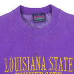 Vintage - Louisiana State University Crew Neck Sweatshirt 1990s Large Vintage Retro