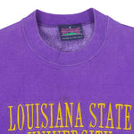 Vintage - Louisiana State University Crew Neck Sweatshirt 1990s Large Vintage Retro