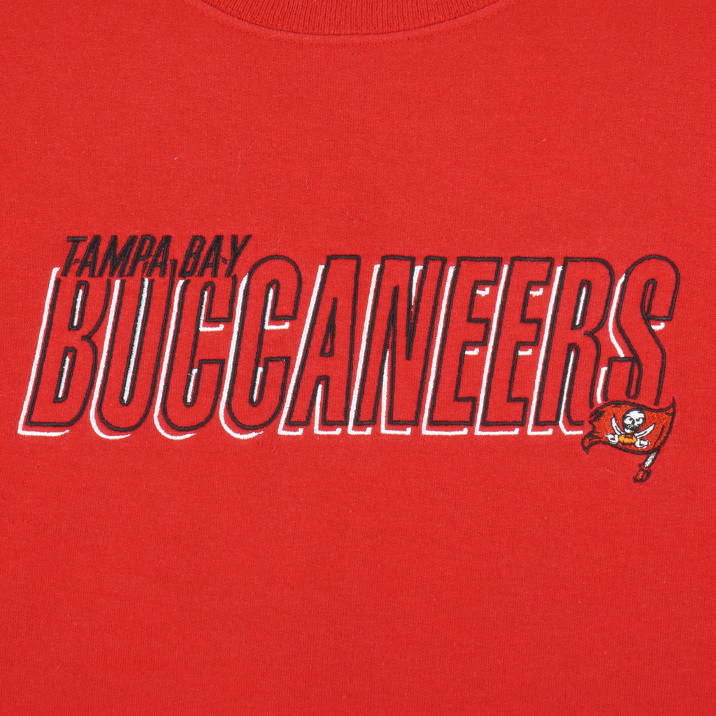 Champion - Tampa Bay Buccaneers Embroidered Sweatshirt 1990s X-Large Vintage Retro Football