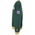 NHL (Lee) - Green Minnesota Wild Crew Neck Sweatshirt 1990s X-Large Vintage Retro Hockey