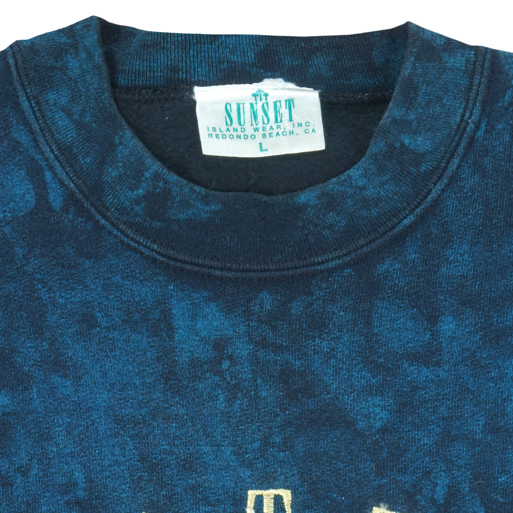 Vintage - Seattle Washington Crew Neck Sweatshirt 1990s Large Vintage Retro