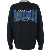NFL - Carolina Panthers Big Spell-Out Sweatshirt 1997 X-Large Vintage Retro Football