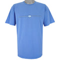 Nike - Blue Embroidered T-Shirt 1990s Large Vintage Retro