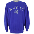 NBA (Lee) - Orlando Magic Embroidered Sweatshirt 1990s X-Large Vintage Retro Basketball