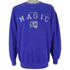 NBA (Lee) - Orlando Magic Embroidered Sweatshirt 1990s X-Large Vintage Retro Basketball