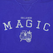NBA (Lee) - Orlando Magic Embroidered Sweatshirt 1990s X-Large Vintage Retro Basketball