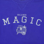 NBA (Lee) - Orlando Magic Embroidered Sweatshirt 1990s X-Large Vintage Retro Basketball