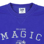 NBA (Lee) - Orlando Magic Embroidered Sweatshirt 1990s X-Large Vintage Retro Basketball