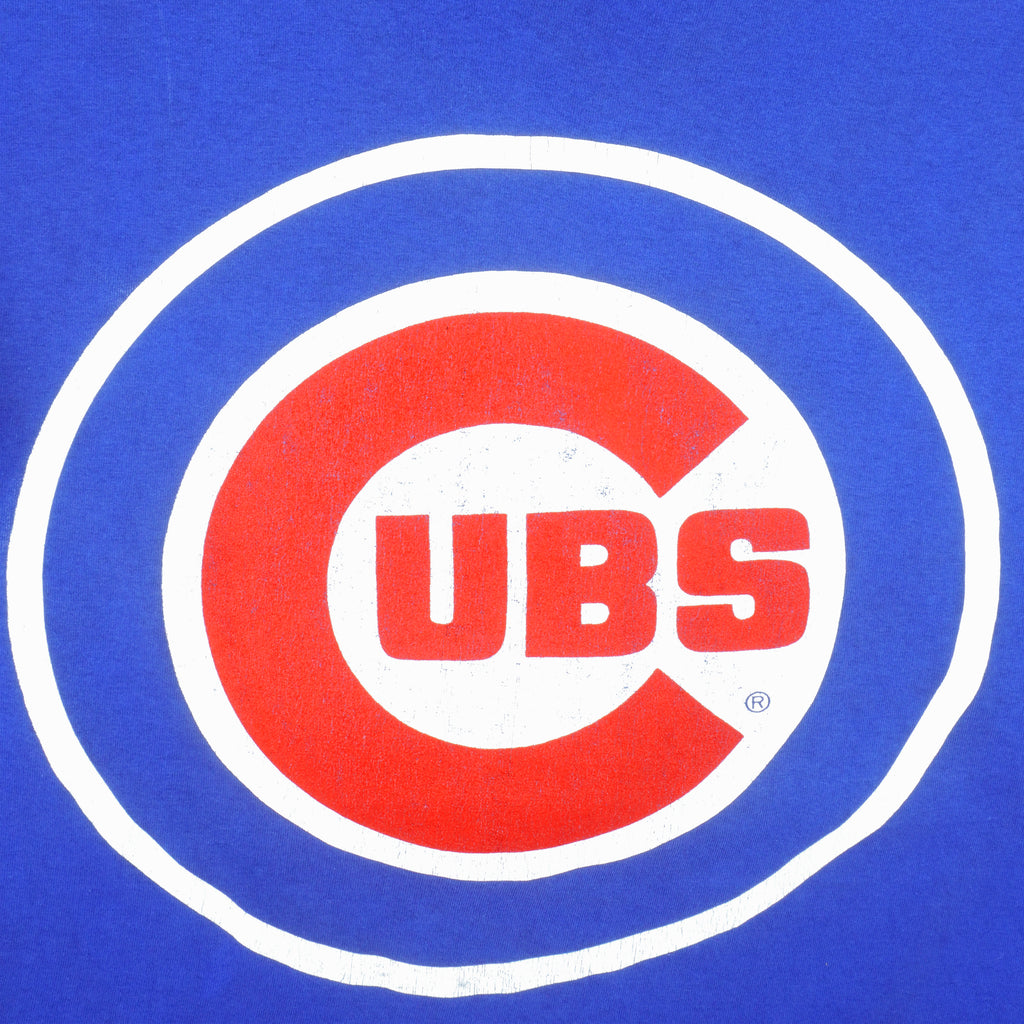 Starter - Chicago Cubs Spell-Out T-Shirt 1990s Large Vintage Retro Baseball