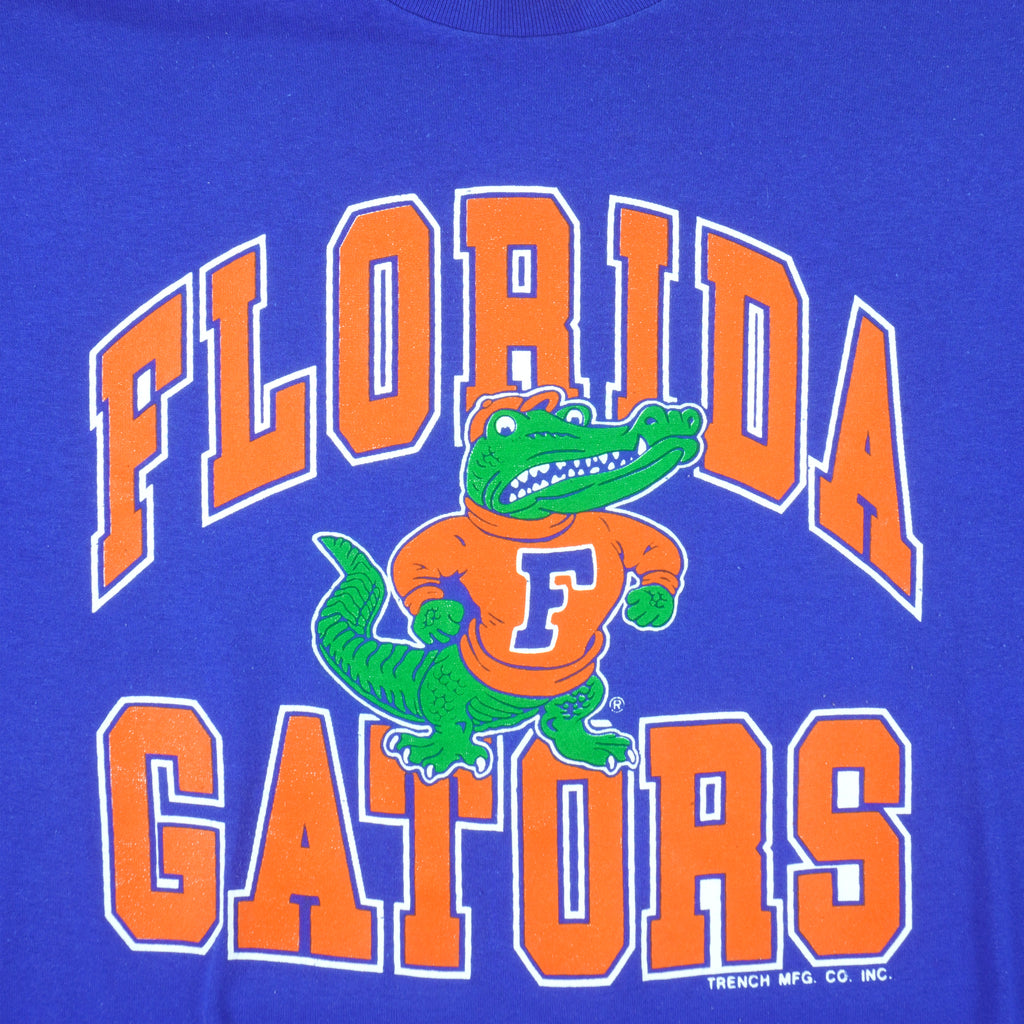 NCAA (Trench) - Florida Gators Spell-Out T-Shirt 1990s Large Vintage Retro College