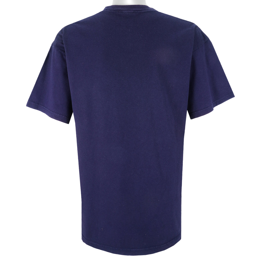 NFL (Logo 7) - Dallas Cowboys Spell-Out T-Shirt 1996 X-Large Vintage Retro Football