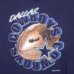 NFL (Logo 7) - Dallas Cowboys Spell-Out T-Shirt 1996 X-Large Vintage Retro Football