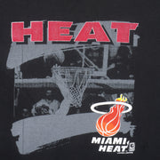 NBA (Signal) - Miami Heat Big Logo T-Shirt 1990s X-Large Vintage Retro Basketball