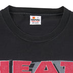 NBA (Signal) - Miami Heat Big Logo T-Shirt 1990s X-Large Vintage Retro Basketball