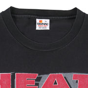 NBA (Signal) - Miami Heat Big Logo T-Shirt 1990s X-Large Vintage Retro Basketball