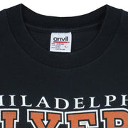 NHL (Anvil) - Philadelphia Flyers T-Shirt 1990s Large Vintage Retro Hockey