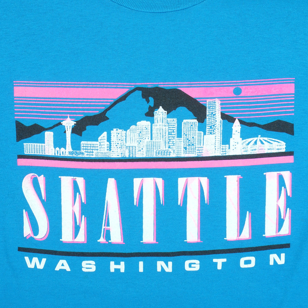Vintage - Seattle Washington T-Shirt 1990s X-Large Vintage Retro