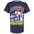 NFL - Denver Broncos, Super Bowl 33th Champions T-Shirt 1998 Large Vintage Retro Football