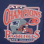 NFL - New England Patriots, AFC Champions T-Shirt 1990s X-Large Vintage Retro Football