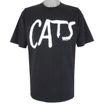 Vintage (Touch Of Gold) - Black Cats T-Shirt 1981 X-Large Vintage Retro