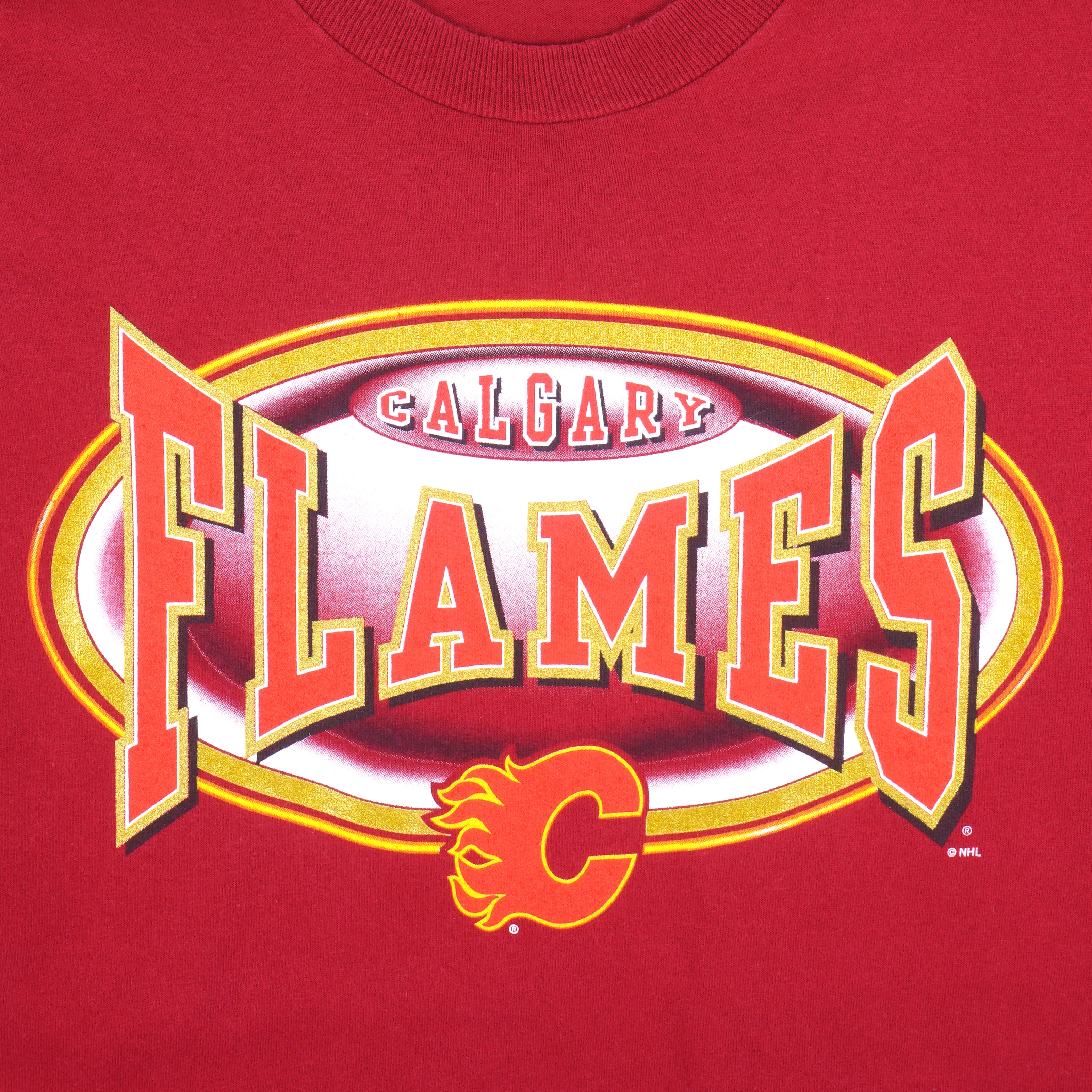 90's Vintage Calgary Flames Jersey