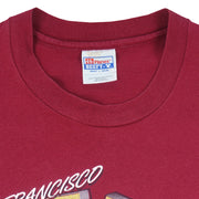 NFL (Hanes) - San Francisco 49ers T-Shirt 1996 Large Vintage Retro Football
