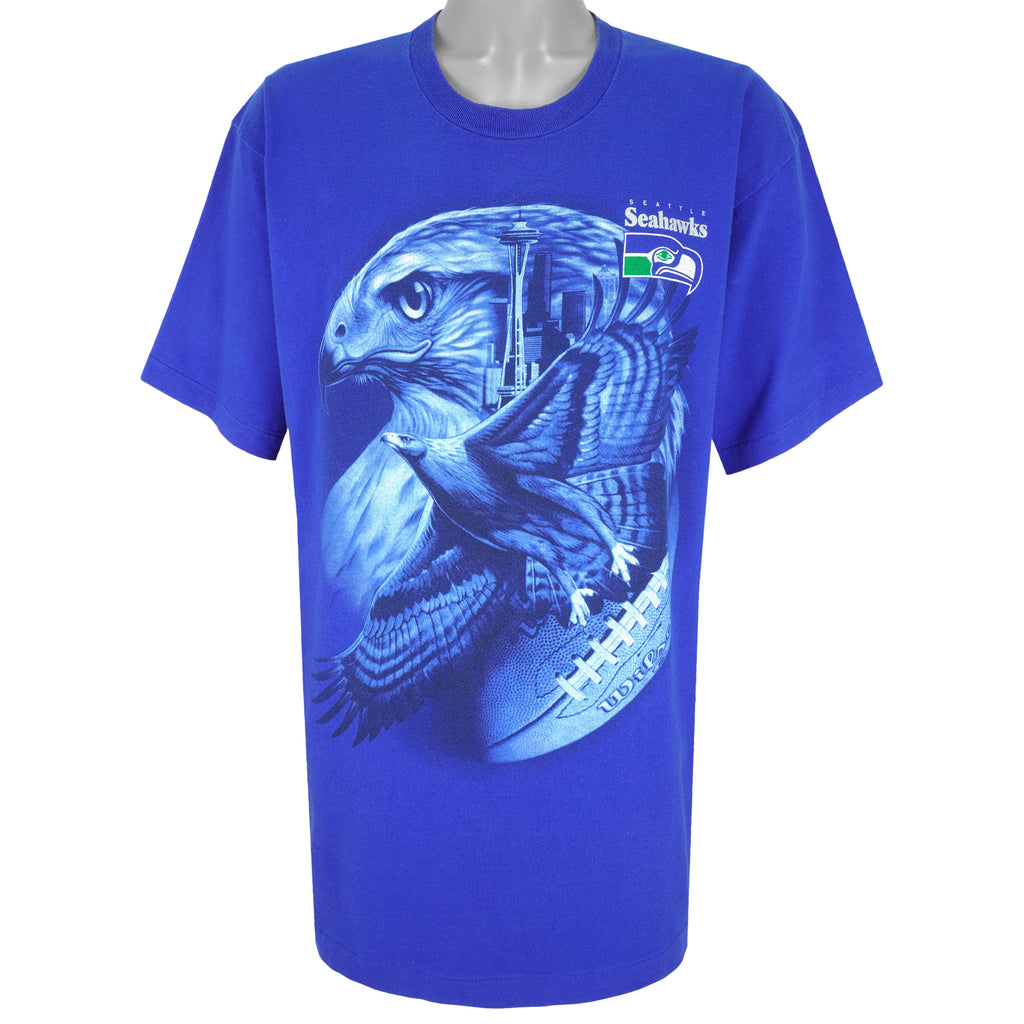 NFL (Pro Player) - Seattle Seahawks T-Shirt 1990s X-Large Vintage Retro Football