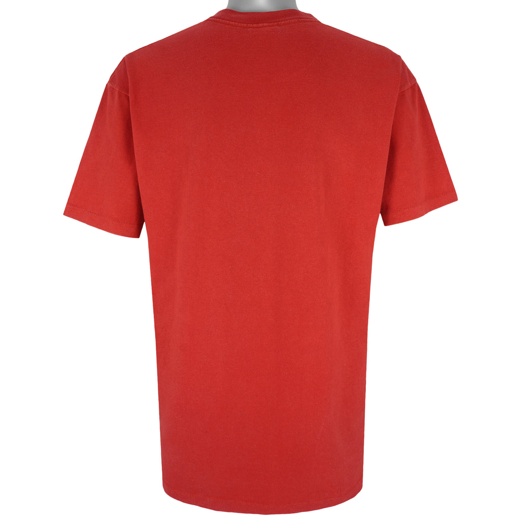 NFL (Nutmeg) - Kansas City Chiefs T-Shirt 1990s X-Large Vintage Retro Football