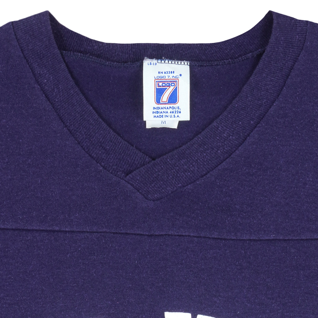 MLB (Logo 7) - New York Yankees Big Logo Jersey 1988 Medium Vintage Retro Baseball