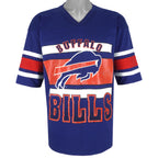 NFL (GTS) - Buffalo Bills Big Logo Jersey 1990s Large Vintage Retro Football