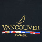 Vintage - Vancouver, Canada Embroidered T-Shirt 1990s Medium Vintage Retro
