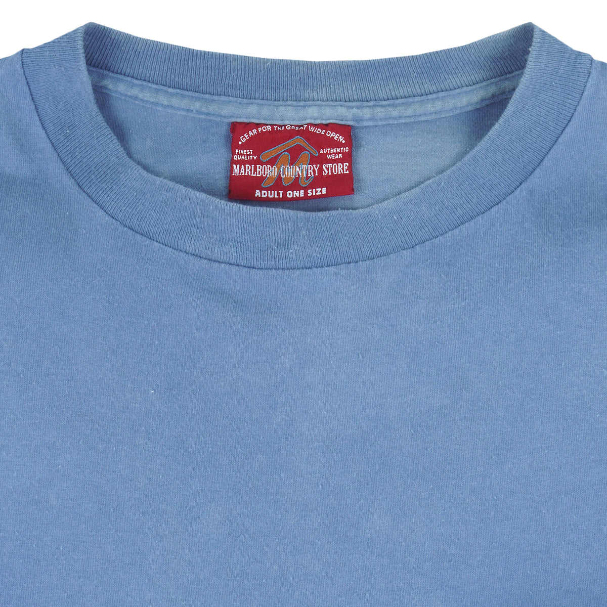 Vintage (Marlboro) - Blue Big Logo T-Shirt 1990s X-Large Vintage Retro