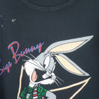 Looney Tunes - Bugs Bunny Sleeveless T-Shirt 1990s Large Vintage Retro