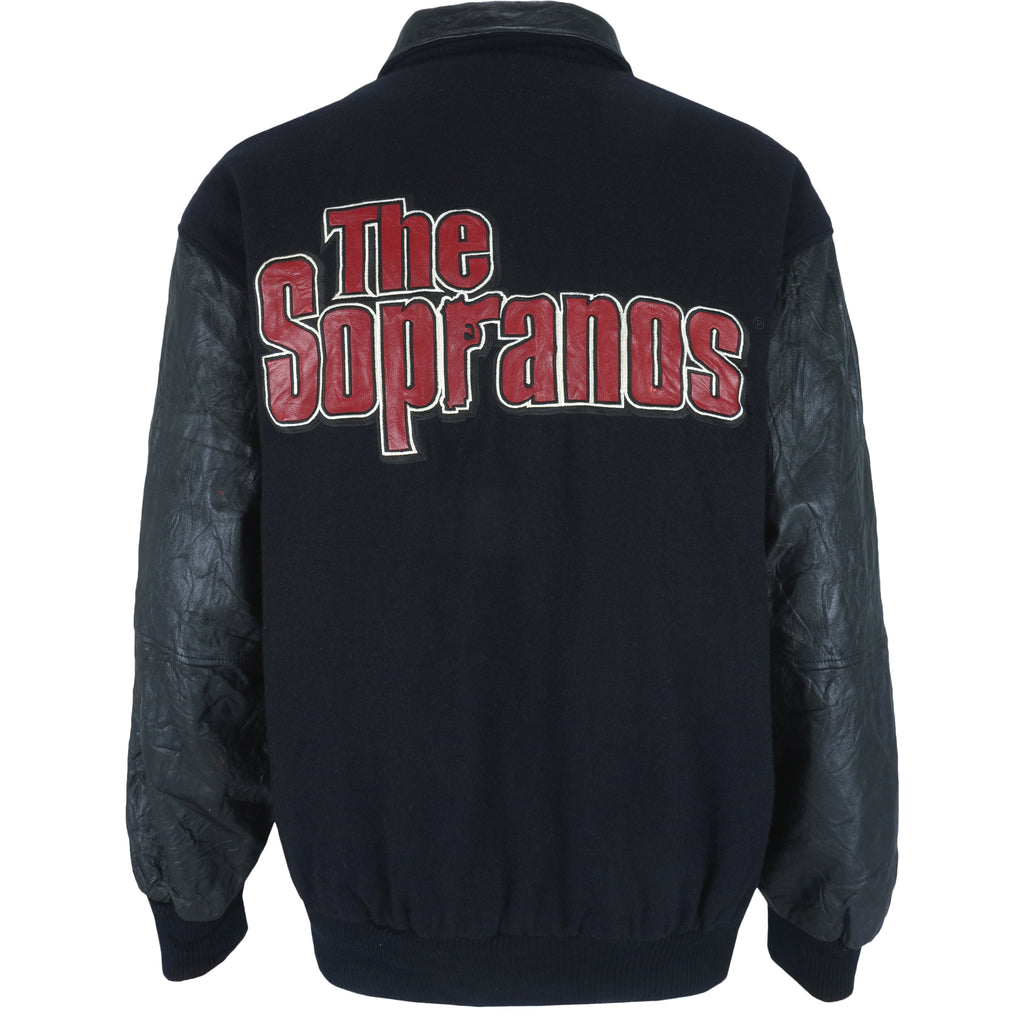 Vintage (HBO Apparel) - The Sopranos Varsity Jacket 1990s Large Vintage Retro