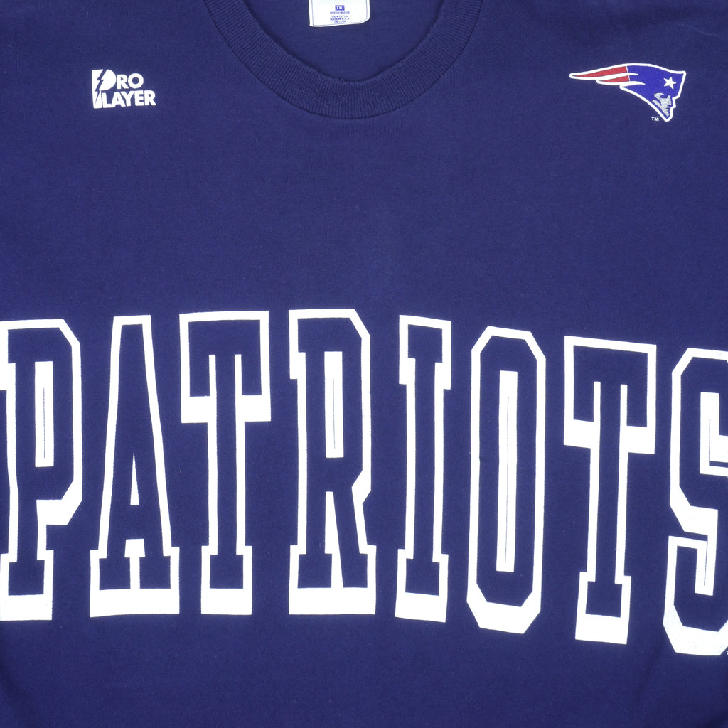NFL - Blue New England Patriots Football Jersey 1996 XX-Large Vintage Retro Football