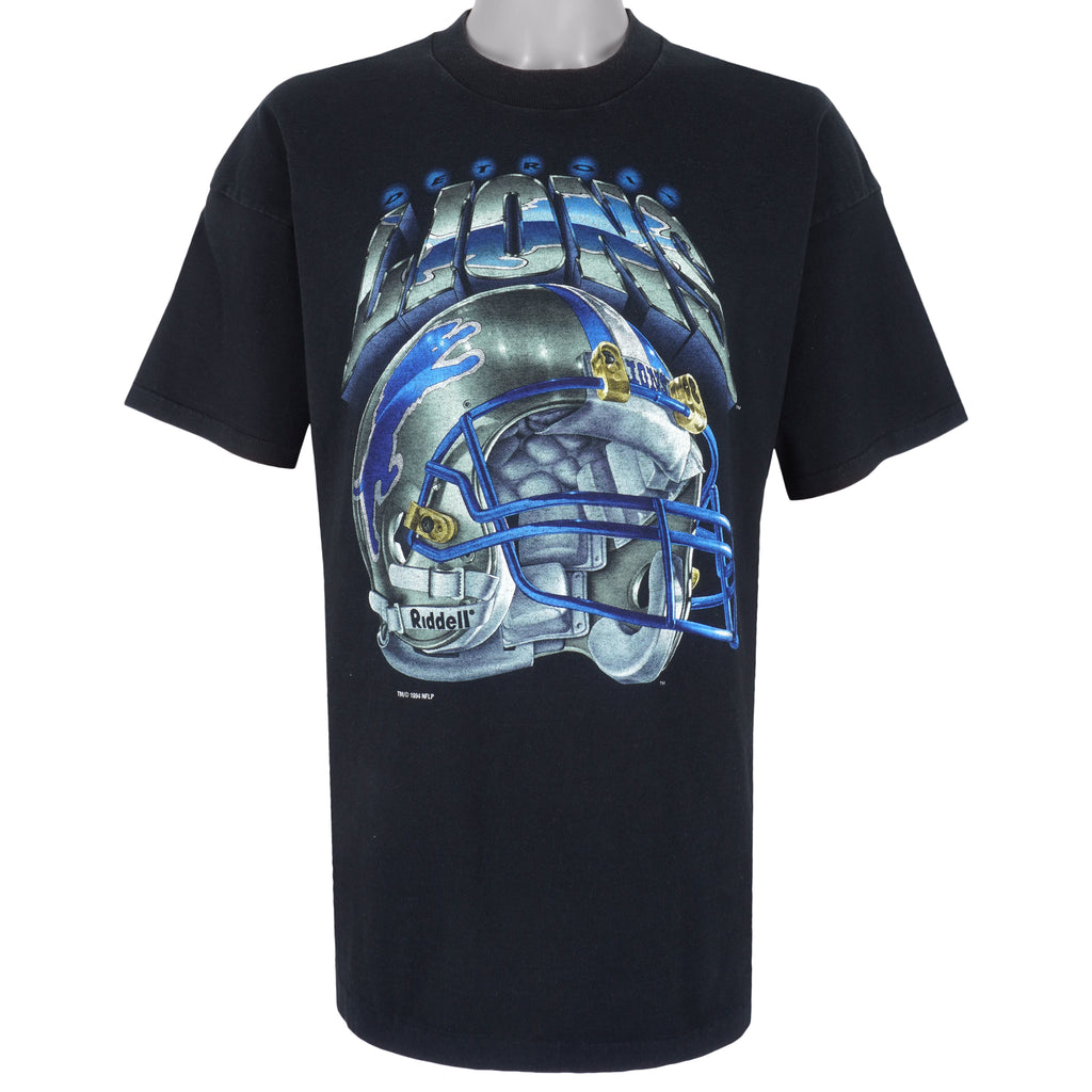 NFL (Salem) - Detroit Lions T-Shirt 1994 X-Large Vintage Retro Football