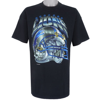 NFL (Salem) - Detroit Lions Helmet T-Shirt 1994 X-Large