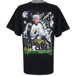 NHL (Joy Athletic) - Dallas Stars, Brett Hull T-Shirt 1990s X-Large Vintage Retro Hockey