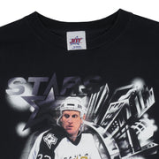 NHL (Joy Athletic) - Dallas Stars, Brett Hull T-Shirt 1990s X-Large Vintage Retro Hockey